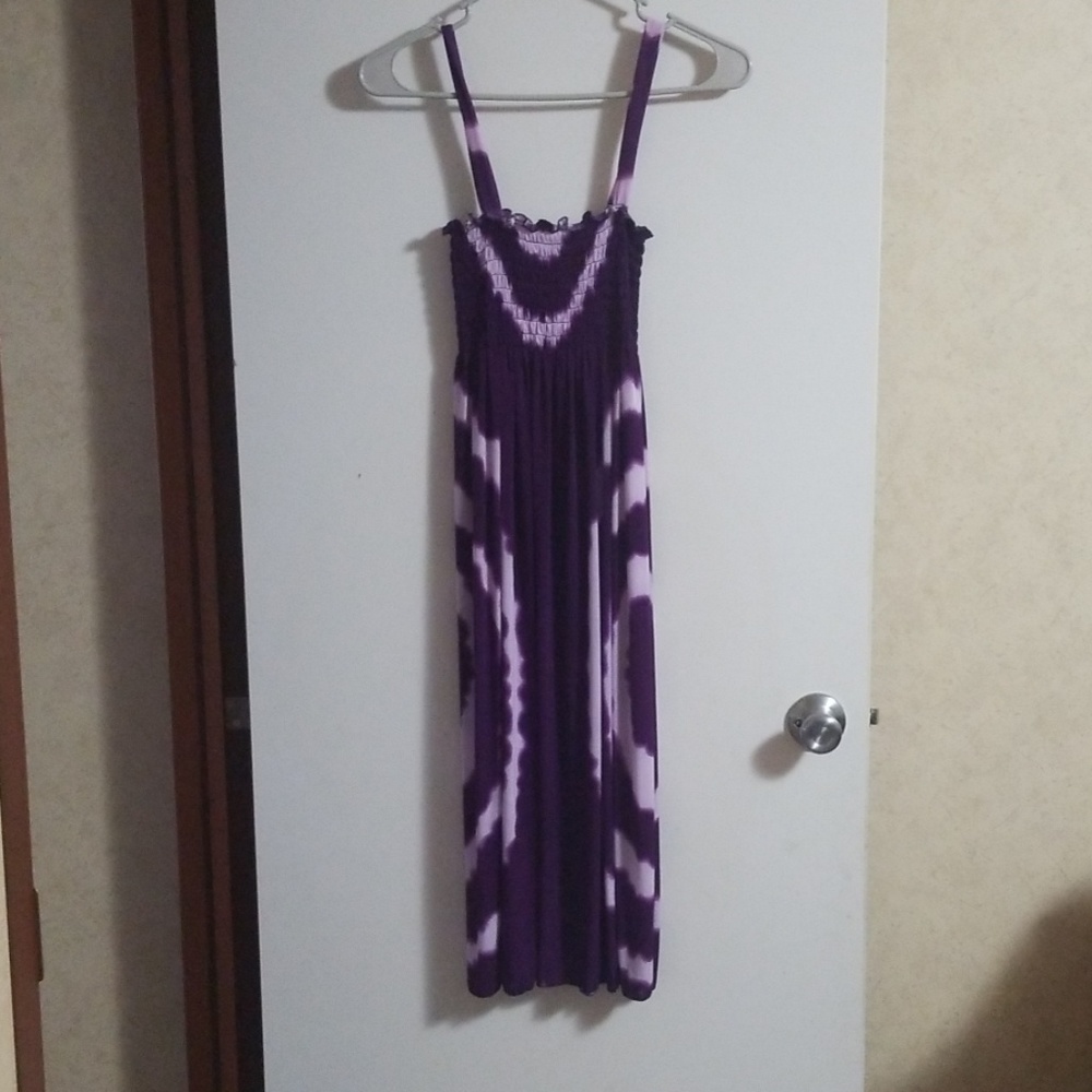 Purple dress